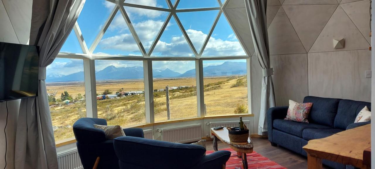 Dome With Stunning Glacier & Mountain Views Puerto Natales Zewnętrze zdjęcie